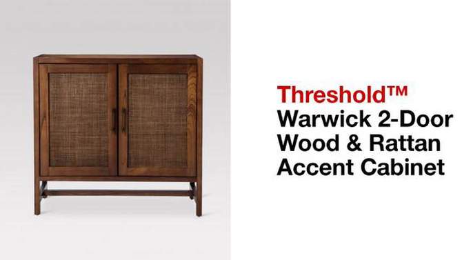 Warwick 2 Door Cabinet - Threshold&#153;, 2 of 20, play video