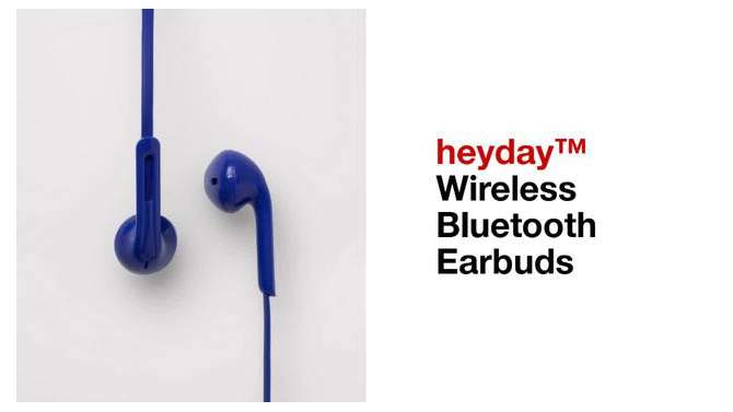 Wireless Bluetooth Flat Earbuds - heyday™, 2 of 7, play video
