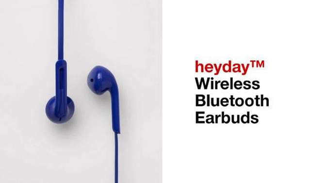 Wireless Bluetooth Flat Earbuds - heyday™, 2 of 7, play video