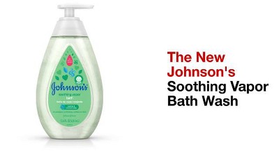 Johnson's Baby Vapor Bath, Soothing Aromas To Relax And Comfort