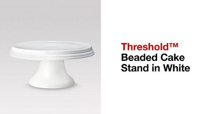 12 Wood Tall Cake Stand - Threshold™ : Target