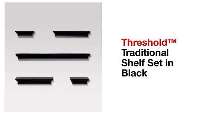 5pc Traditional Shelf Set - Threshold™, 2 of 12, play video