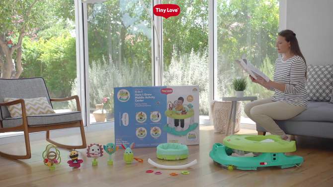 Tiny Love 4-in-1 Here I Grow Baby Mobile Activity Center, 2 of 21, play video