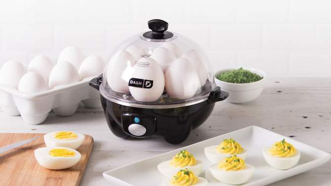 Dash 3-in-1 Everyday 7-Egg Cooker with Omelet Maker and Poaching, 2 of 23, play video