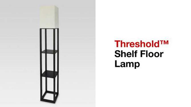 Shelf Floor Lamp - Threshold&#153;, 2 of 16, play video