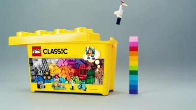 Lego Classic Large Creative Brick Box Build Your Own Creative Toys, Kids  Building Kit 10698 : Target