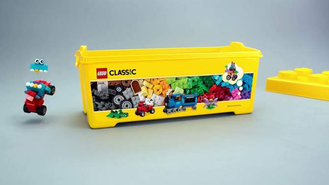 LEGO Classic Medium Creative Brick Box Building Toys for Creative Play, Kids Creative Kit 10696, 2 of 13, play video