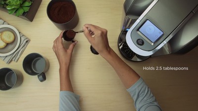 Keurig Universal Reusable Black and Gray Coffee Filter