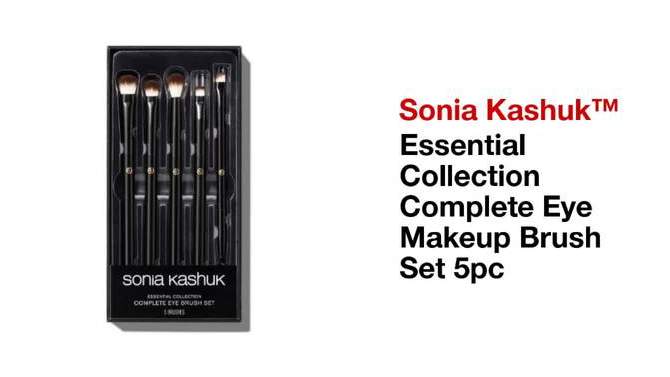 Sonia Kashuk&#8482; Essential Collection Complete Eye Makeup Brush Set - 5pc, 2 of 5, play video
