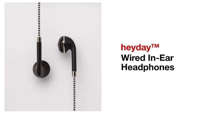 Wired Earbuds - heyday™, 2 of 9, play video
