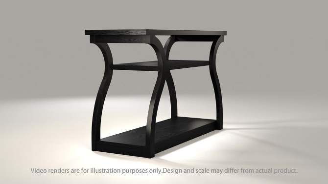 Persephone Console Table Black - HOMES: Inside + Out, 2 of 8, play video
