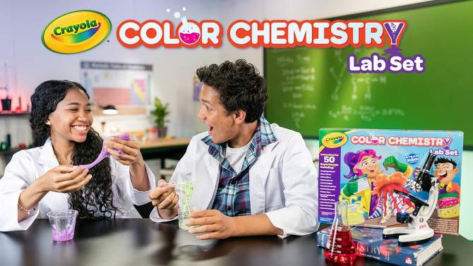 Crayola 43pc Color Chemistry Super Lab Activity Set, 2 of 8, play video