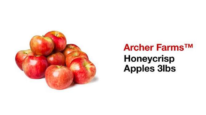 Honeycrisp Apples - 3lb Bag, 2 of 5, play video
