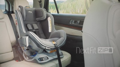 Chicco NextFit Zip Convertible Car Seat Carbon Target