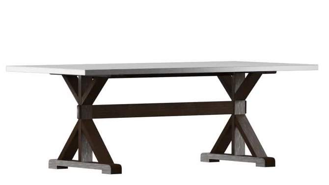 80&#34; Harper Metal Top Trestle Dining Table - Inspire Q, 2 of 10, play video