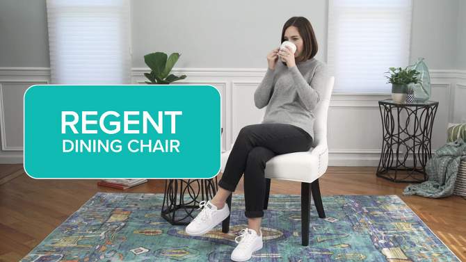 Regent Fabric Dining Chair - Modway, 2 of 6, play video