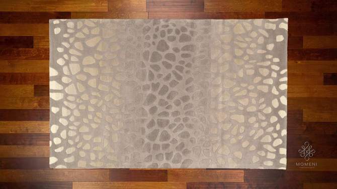 Brea Area Rug - Silver (5'x8'), 2 of 7, play video
