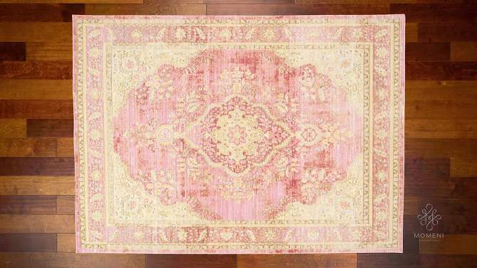 Isabella Charli Medallion Loomed Accent Rug - Momeni, 2 of 10, play video
