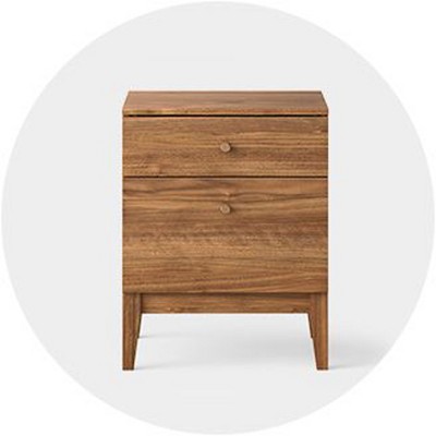 bedside drawers target