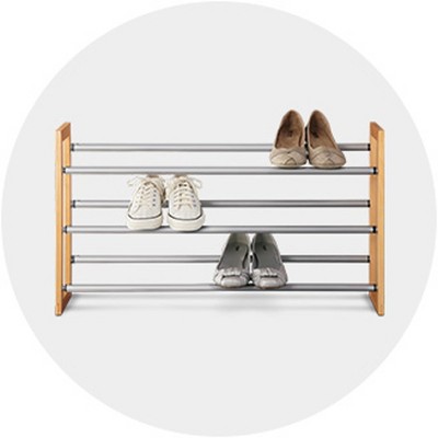 metal shoe rack target