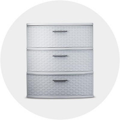 plastic file cabinet target