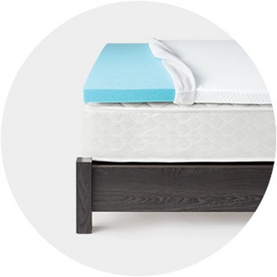 Cot mattress 2025 topper target