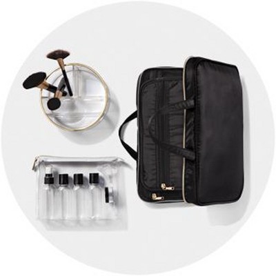 makeup organizer purse