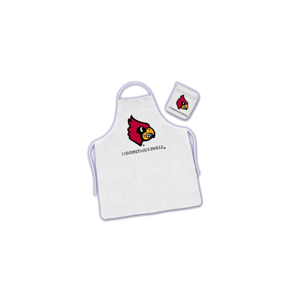 Louisville University Apron & Mitt Set