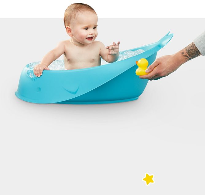 Frida Baby Soft Sink Baby Bath Tub with Head Support for Newborn