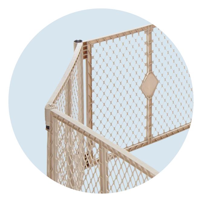 Child Safety Fence Screen - Baby Proofing Baby Gate for the