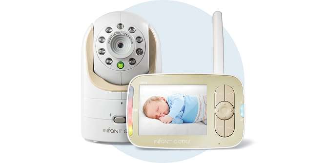 Baby monitor that store records