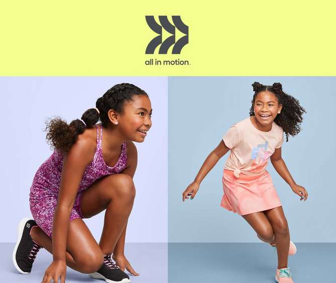 All In Motion Activewear Line Now Available at Target