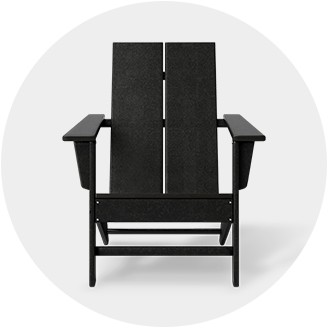 target outdoor chairs black