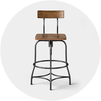 target bar stools with backs