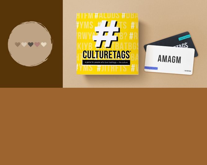 Black-owned or founded logo, Culture Tags game