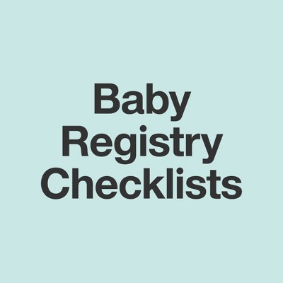 best target baby registry items