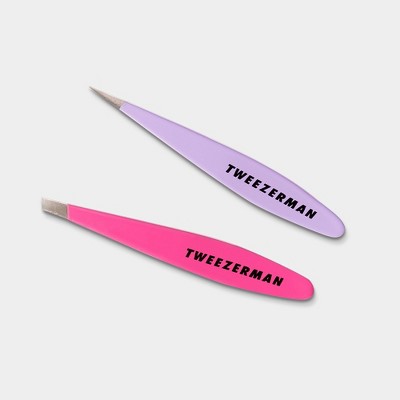 Tweezers Eyelash Extension Tweezers Set Stainless Steel Straight and Curved  Tip Tweezers for Nail Art Sticker, Eyelash Extensions, Craft, Jewelry Pack  of 6 