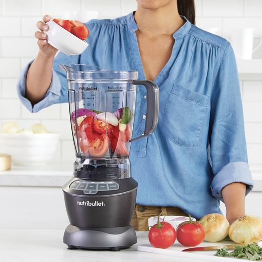 Nutribullet Blender Full Size Combo 1200 Watt 640z Nbf20500aw - Matte White  : Target