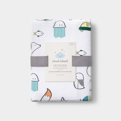 target baby cot sheets