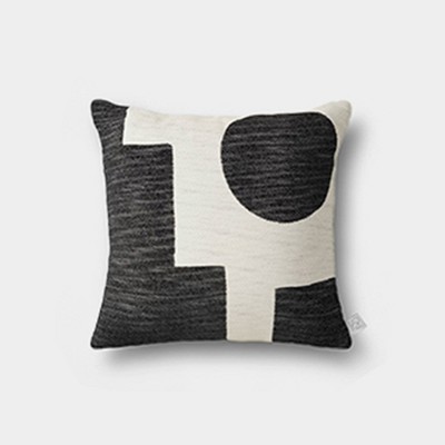 Modern Farmhouse Striped Outdoor Lumbar Pillow