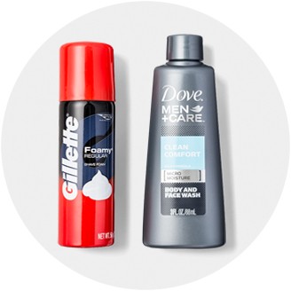 target mens toiletries