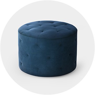 navy blue ottoman target