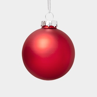 plain christmas bulbs