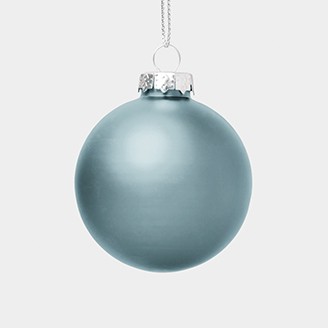 plain round christmas ornaments