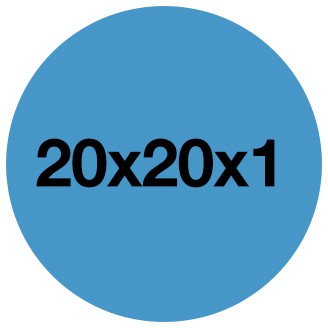20x20x1