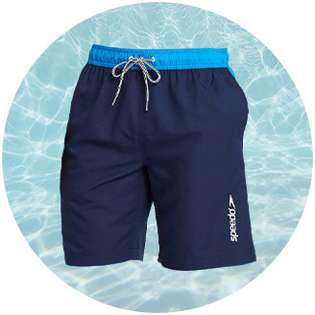 SALE NEW SMALL & MEDIUM Speedo Glide Swimming shorts with jammer trunk rrp£48 