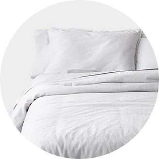 target white comforter