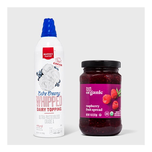 Extra Creamy Whipped Dairy Topping - 13oz - Market Pantry™