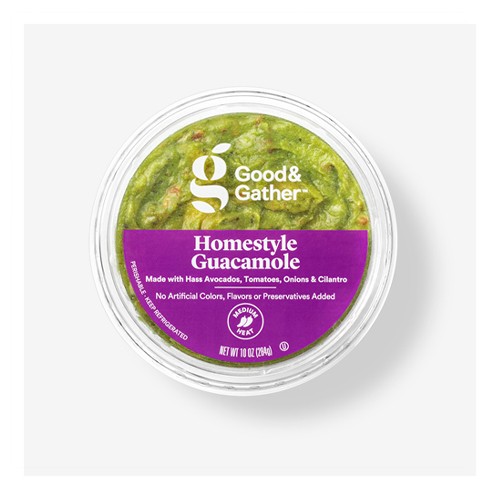 Homestyle Guacamole - 10oz - Good & Gather™, Classic Guacamole - 10oz - Good & Gather™, Avocado Verde Guacamole - 10oz - Good & Gather™
