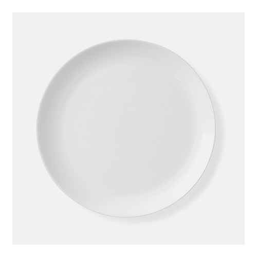 Glass Dinner Plate 10.7" White - Made By Design™